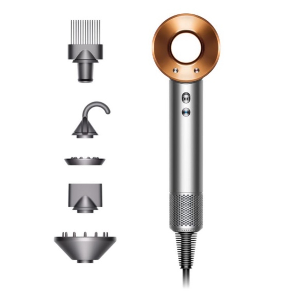 Dyson supersonic HD07 Hairdryer with 5 attachments.